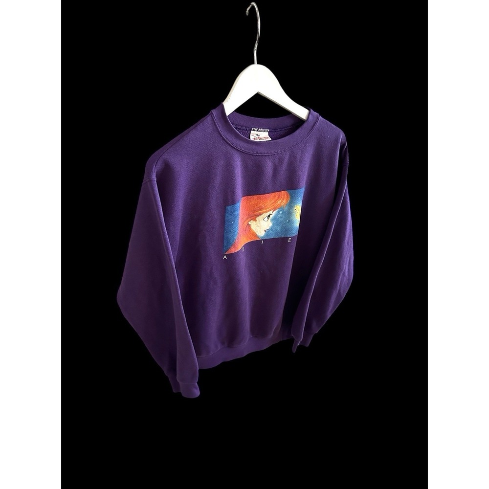 Vintage 90's Disney The Little Mermaid Ariel Sweatshirt Adult Small Youth Large
